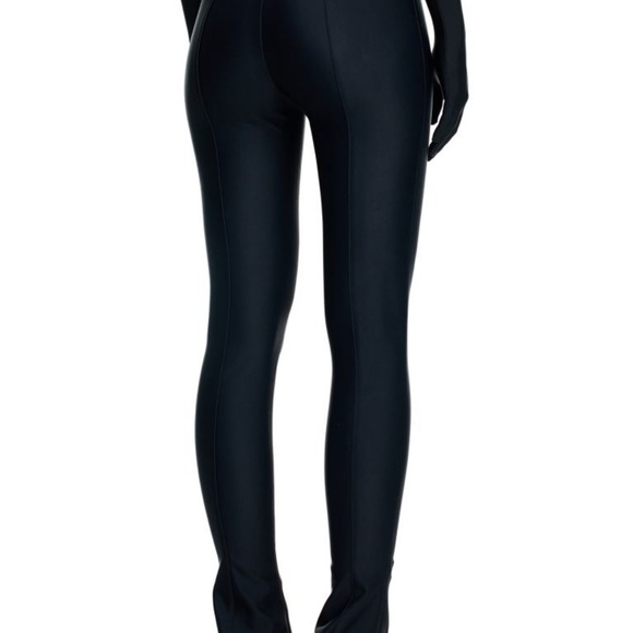 Mugler x H&M jersey cut-out pants sz 6 - Picture 4 of 5